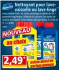 Nettoyant pour lave-vaisselle ou lave-linge** - Saubermax en promo chez Norma Mulhouse à 2,49 €