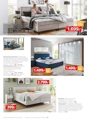Bett im XXXLutz Möbelhäuser Prospekt in Pforzheim Aktueller XXXLutz Möbelhäuser Prospekt mit Bett, "NR. 1 BEIM PREIS", Seite 6