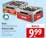 Aktuelles Astra oder Holsten Edel Angebot bei famila Nordost in Lüneburg ab 9,99 €