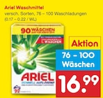 Aktuelle Ariel Angebote bei Netto Marken-Discount in Berlin Aktuelles Waschmittel Angebot bei Netto Marken-Discount in Berlin ab 16,99 €