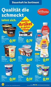 Milch im aktuellen Lidl Prospekt (Halle (Saale)) Milch im Lidl Prospekt "LIDL LOHNT SICH" mit 67 Seiten (Halle (Saale))
