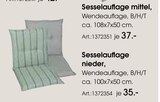 Aktuelles Sesselauflage Angebot bei Zurbrüggen in Essen ab 37,00 €