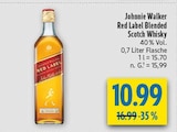 Red Label Blended Scotch Whisky im Angebot bei diska in Coburg Red Label Blended Scotch Whisky Angebote von Johnnie Walker bei diska Coburg für 10,99 €