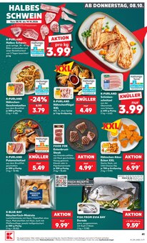 Pute im Kaufland Prospekt "Hier bin ich richtig" mit 70 Seiten (Heilbronn)
