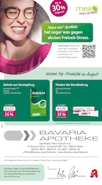 mea - meine apotheke Prospekt für Passau mit 4 Seiten mea - meine apotheke Prospekt für Passau: "Unsere August-Angebote", 4 Seiten, 01.08.2025 - 31.08.2025
