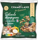 Délice de champignons aux céréales & légumes surgelé - Champiland - Intermarché Délice de champignons aux céréales & légumes surgelé - Champiland à 3,29 € dans le catalogue Intermarché