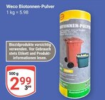 Biotonnen-Pulver im Angebot bei GLOBUS in Bruchsal Biotonnen-Pulver Angebote von Weco bei GLOBUS Bruchsal für 2,99 €