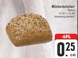 Aktuelles Mehrkornbrötchen Angebot bei EDEKA in Erlangen ab 0,25 €