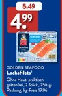 Lachsfilets im ALDI SÜD Prospekt Lachsfilets von Golden Seafood im aktuellen ALDI SÜD Prospekt für 4,99 €