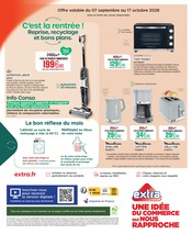 Promos Grille-Pain dans le catalogue "C'est la rentrée ! Reprise, recyclage et bons plans." de Extra Grille-Pain en promo dans le catalogue Extra à la page 8