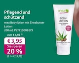 mea - meine apotheke - Bodylotion Angebot im Prospekt Bodylotion bei mea - meine apotheke im Prospekt "" für 3,95 €