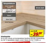 Arbeitsplatte Angebote bei toom Baumarkt Villingen-Schwenningen für 39,99 €