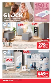 Babybett im Segmüller Prospekt in Frankenthal Aktueller Segmüller Prospekt mit Babybett, "Zum Glück gibt’s Segmüller - Jetzt bis zu 1750 € sparen", Seite 18