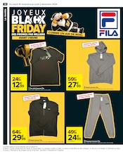 T-Shirt Angebote im Prospekt "JOYEUX BLACK FRIDAY" von Carrefour auf Seite 34