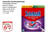 XXL-Geschirrspülreiniger Angebote von Somat bei GLOBUS Völklingen für 6,99 €