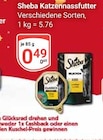 Katzennassfutter Angebote von Sheba bei GLOBUS Duisburg für 0,49 €