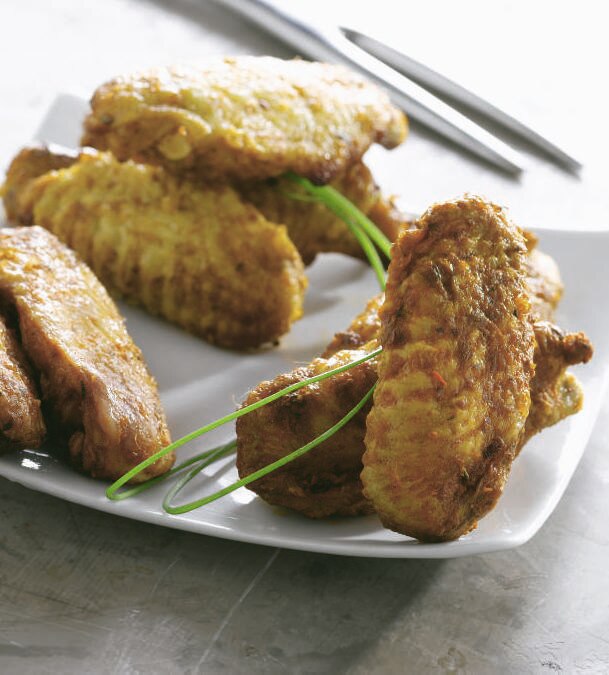 Ailes de poulet rôti