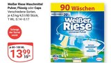 Aktuelles Waschmittel Pulver, Flüssig oder Caps Angebot bei GLOBUS in Trier ab 13,99 €