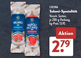 Salami-Spezialität Milano im ALDI SÜD Prospekt Salami-Spezialität Milano von Cucina im aktuellen ALDI SÜD Prospekt für 2,79 €