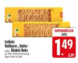 Vollkorn-, Hafer- oder Dinkel-Keks von Leibniz im aktuellen EDEKA Prospekt für 1,49 €