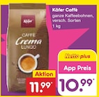 Caffè Crema Lungo Angebote von Käfer bei Netto Marken-Discount Pforzheim für 10,99 €