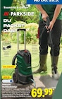 Hochdruckreiniger Angebote von Parkside bei Lidl Esslingen für 69,99 €