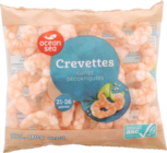Crevettes cuites ASC décortiquées - OCEAN SEA - Lidl à Bagneux Crevettes cuites ASC décortiquées - OCEAN SEA en promo chez Lidl Bagneux à 2,19 €