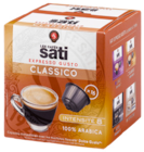 16 dosettes expresso gusto - Les Cafés Sati en promo chez Norma Colmar à 4,29 €