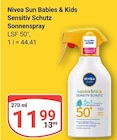 Sonnenspray im Angebot bei GLOBUS in Krefeld Sonnenspray Angebote von Nivea bei GLOBUS Krefeld für 11,99 €