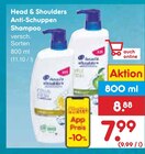 Anti-Schuppen Shampoo Angebote von Head & Shoulders bei Netto Marken-Discount Oberhausen für 7,99 €