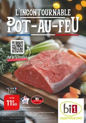 Catalogue Supermarchés Bi1 en cours à Saulieu et alentours, "L'INCONTOURNABLE POT-AU-FEU", 20 pages, 02/01/2025 - 06/01/2025