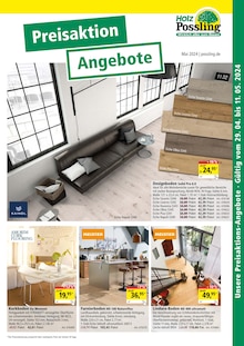 Holz Possling Prospekt Preisaktion Angebote mit  Seiten in Hennigsdorf und Umgebung