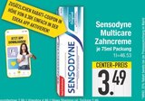 Zahnpflege im EDEKA Prospekt Multicare Zahncreme von Sensodyne im aktuellen EDEKA Prospekt für 0,30 €