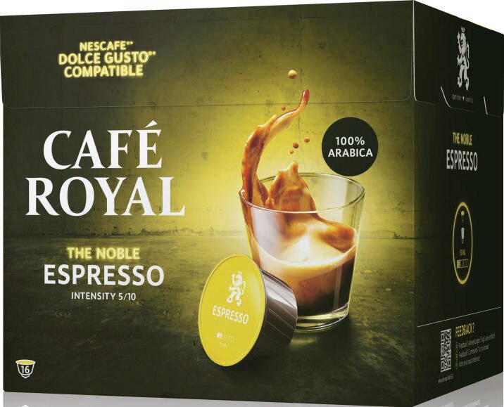 Café capsules compatible dolce gusto espresso