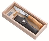 Coffret OPINEL n°8 et son étui en promo chez Mr. Bricolage Schiltigheim à 29,90 €