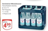 Mineralwasser Angebote von Gerolsteiner bei GLOBUS Brühl für 4,99 €