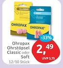 Classic von Ohropax für 2,49 € bei budni im Angebot Classic von Ohropax im aktuellen budni Prospekt