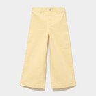 La Halle Lanester - Promo Pantalon large coton stretch jaune pastel fille Promo Pantalon large coton stretch jaune pastel fille à 7,99 € dans le catalogue La Halle à Lanester