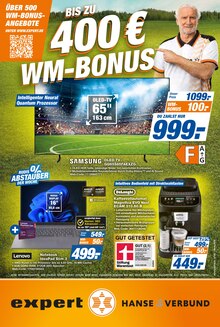 Fernseher im expert Prospekt "Top Angebote" mit 16 Seiten (Lüneburg)