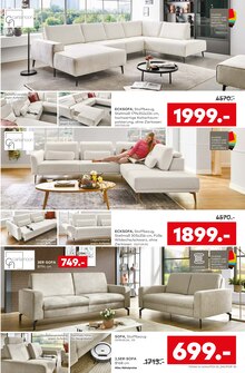 Ecksofa im porta Möbel Prospekt "SO GÜNSTIG KOMMEN WIR NICHT MEHR ZUSAMMEN" mit 16 Seiten (Hamburg)