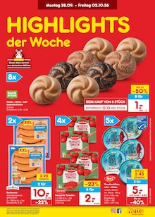 Brot im Netto Marken-Discount Prospekt "Aktuelle Angebote" mit 70 Seiten (Rostock)