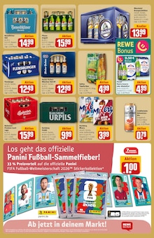 Bitburger im aktuellen REWE Prospekt (Völklingen) Bitburger im REWE Prospekt "Dein Markt" mit 34 Seiten (Völklingen)