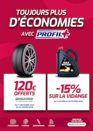 Prospectus Profil Plus à Saint-Alban-de-Montbel: "TOUJOURS PLUS D'ÉCONOMIES AVEC PROFIL+", 1} page, 05/01/2026 - 28/02/2026