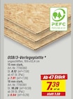 toom Baumarkt Meißen - OSB/3-Verlegeplatte Angebot im Prospekt OSB/3-Verlegeplatte bei toom Baumarkt im Meißen Prospekt für 7,91 €