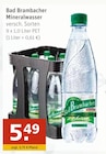 Mineralwasser von Bad Brambacher im aktuellen GetränkeLand Mayer Prospekt für 5,49 €