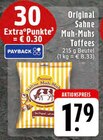 Aktuelles Original Sahne Muh-Muhs Toffees Angebot bei EDEKA in Wuppertal ab 1,79 €