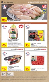 Viande Angebote im Prospekt "JUSQU'À -60% DE REMISE IMMÉDIATE SUR LE 2ÈME" von Intermarché Hyper auf Seite 8