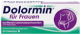Dolormin® für Frauen bei Menstruationsbeschwerden mit Naproxen bei LINDA Premiumapotheke im Gera Prospekt für 10,79 €