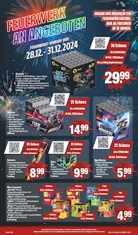 Feuerwerk im EDEKA Prospekt "Wir lieben Lebensmittel!" mit 28 Seiten (Fürth)