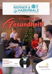 Aktueller Werner & Habermalz GmbH & Co. KG Sanitätshaus Prospekt in Bad Harzburg und Umgebung, "Schenken Sie Gesundheit!" mit 6 Seiten, 13.11.2024 - 31.01.2025